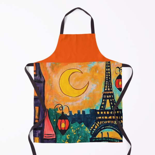 Item preview, Les Nuits Parisiennes Brillent sous le Croissant de Ramadan et les Lumières Vibrantes de la Ville designed and sold by OlfactoART Studio.