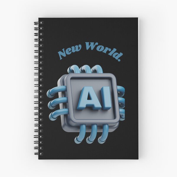 Item preview, "AI: The Future Starts Now." designed and sold by ShopWithMus.
