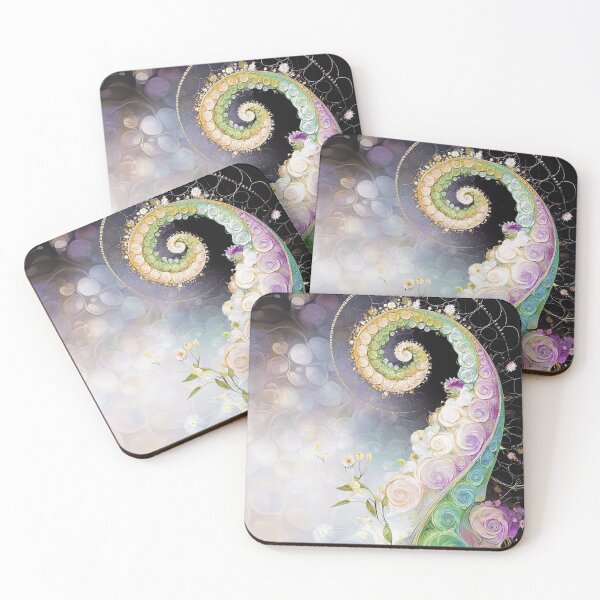 Item preview, "Spiral Symphony of Blossoms" designed and sold by bloorose.