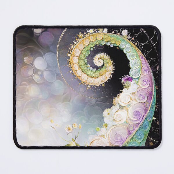 Item preview, "Spiral Symphony of Blossoms" designed and sold by bloorose.