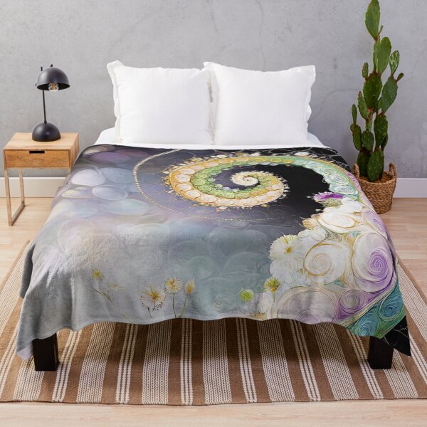 Item preview, "Spiral Symphony of Blossoms" designed and sold by bloorose.