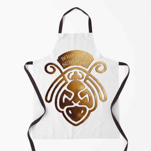 Item preview, Body Lice Survivor Emblem Luxurious Gold Design designed and sold by Amanda's Factory.