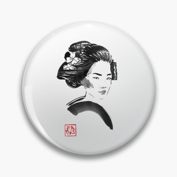Item preview, geisha nice hair designed and sold by pechane.