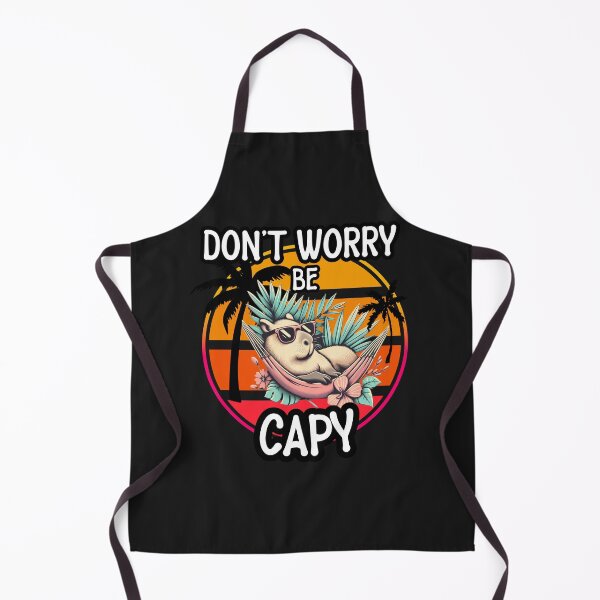 Item preview, Retro Don’t Worry Be Capy Cute Vintage Capybara designed and sold by zingbing.