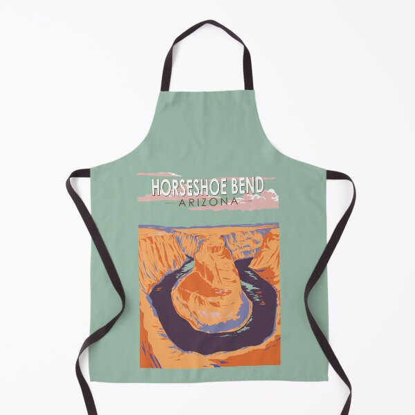 Item preview, Horseshoe Bend Travel Art Vintage designed and sold by KrisSidDesigns.