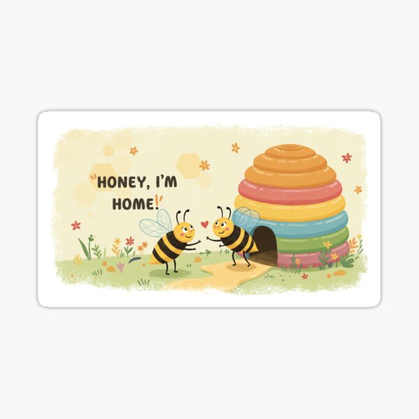 Item preview, Honey, I'm Home designed and sold by FitEnvy.