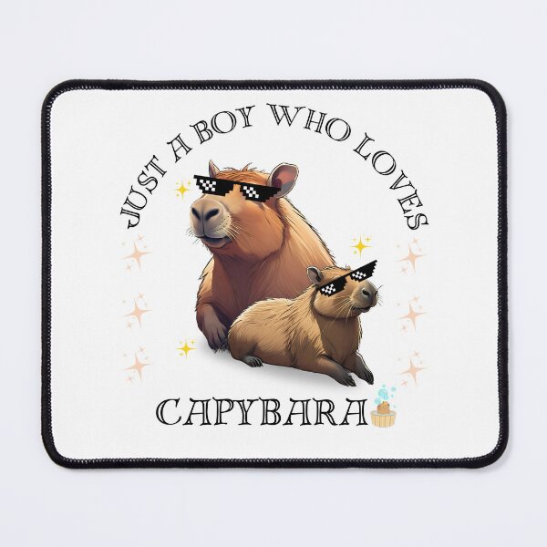 Item preview, Boy loves capybara T-Shirt designed and sold by 0Zeuz.
