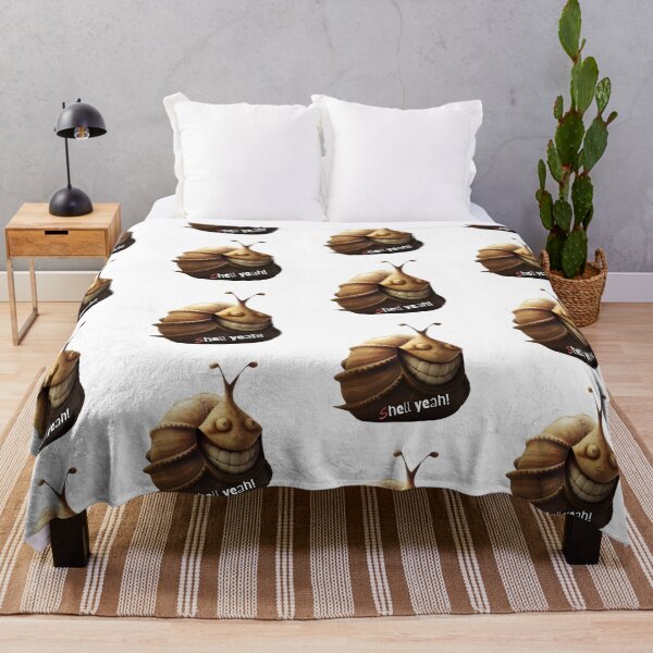 Item preview,  S hell Yeah!Happy funny snail like creature. Text Version. designed and sold by Shoot-The-Moon.
