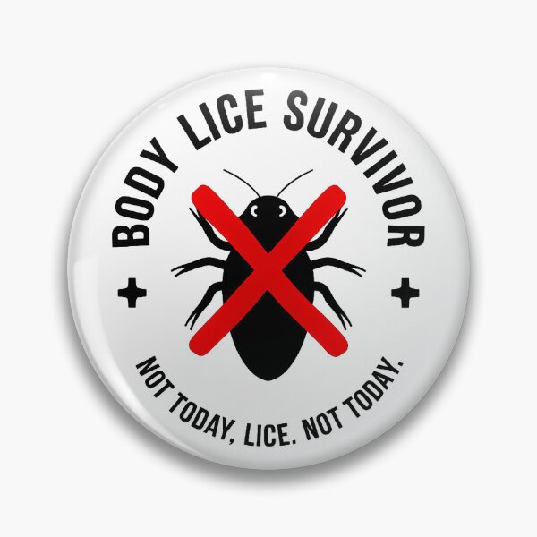 Item preview, Body Lice Survivor  Not Today, Lice designed and sold by Amanda's Factory.