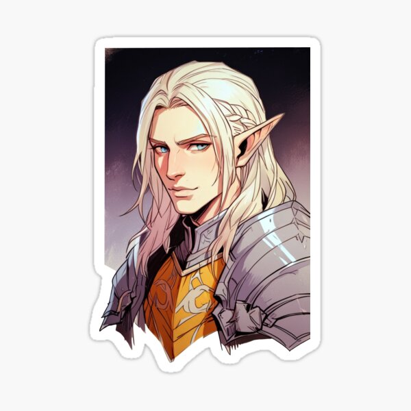 Item preview, Elf Paladin designed and sold by ArtCraftLab.