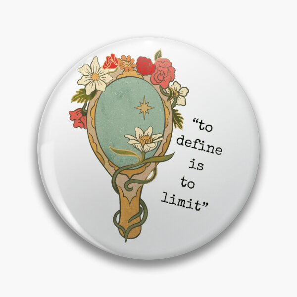 Item preview, Definir es limitar Cita de Dorian Gray designed and sold by TheFancifulFan.