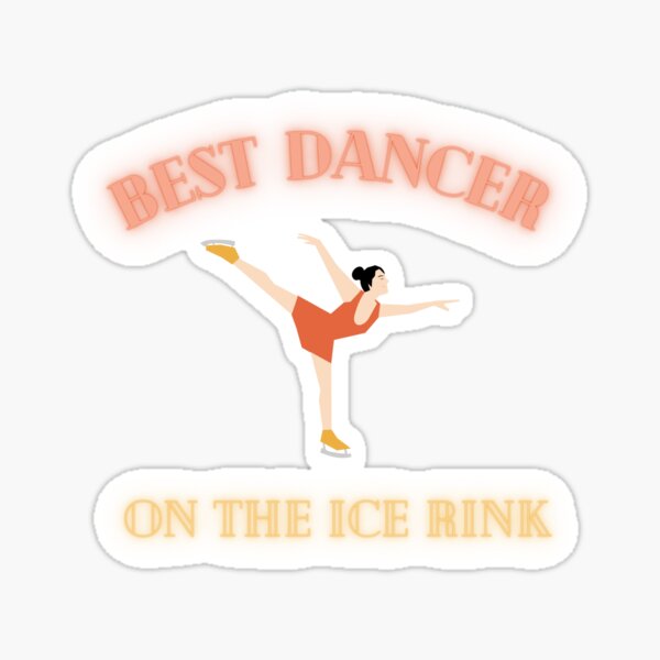 Item preview, Best Dancer On The Ice Rink Design for Ice Skaters designed and sold by AtushaSpark.