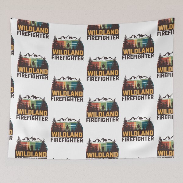 Item preview, Wildland firefighter designed and sold by MadCatPrints.