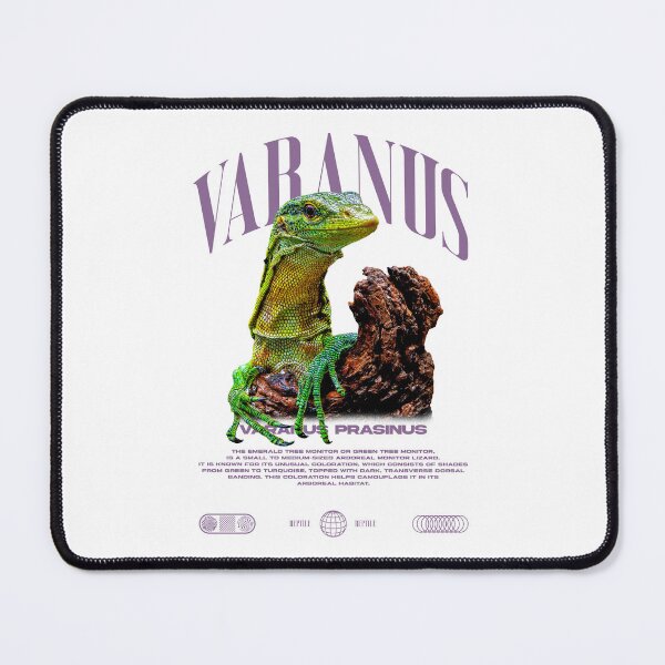 Item preview, Green Tree Monitor Modern Reptile Keeper Streetwear designed and sold by JRRTs.