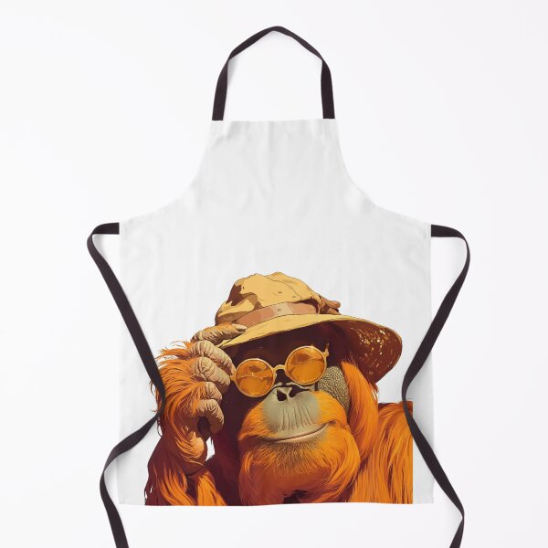 Item preview, Orangutan with Glasses designed and sold by SMARTKIT DESIGNAGENCY.