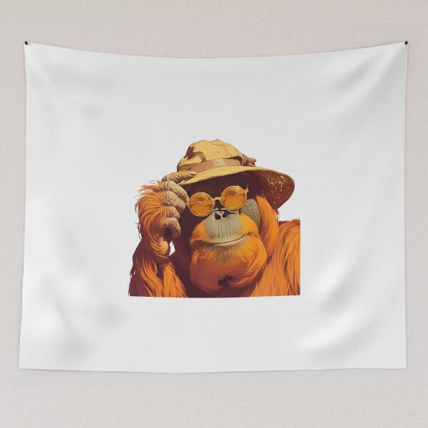 Item preview, Orangutan with Glasses designed and sold by SMARTKIT  DESIGNAGENCY.