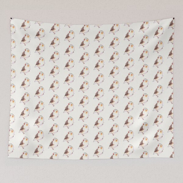 Item preview, zebra finch designed and sold by Mayarartsy.