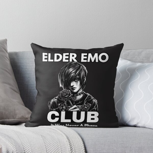 Item preview,  Elder Emo Club - It Was Never A Phase  designed and sold by zingbing.