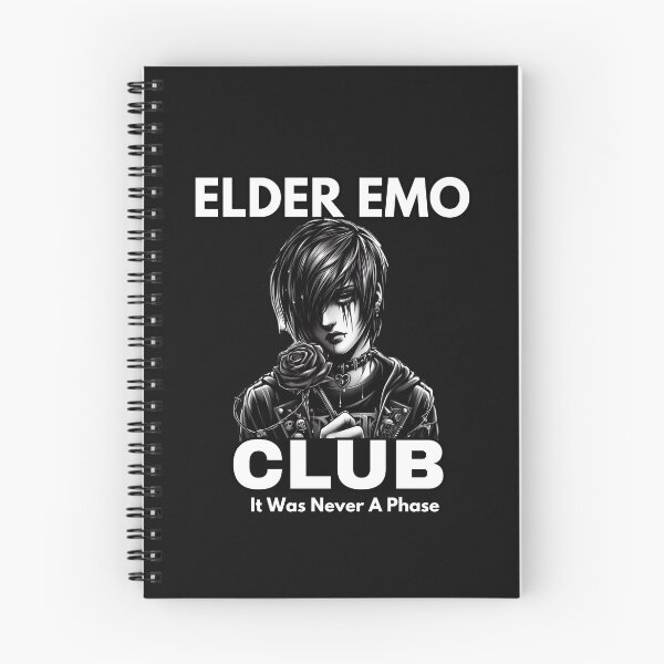 Item preview,  Elder Emo Club - It Was Never A Phase  designed and sold by zingbing.