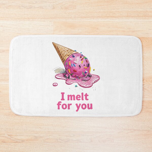 Item preview, I Melt for You - Cute Melting Heart Romantic Design designed and sold by Colorful-Garden.