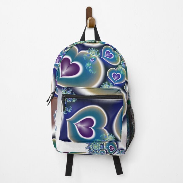 Item preview, "Fractal Hearts in Cosmic Harmony" designed and sold by bloorose.