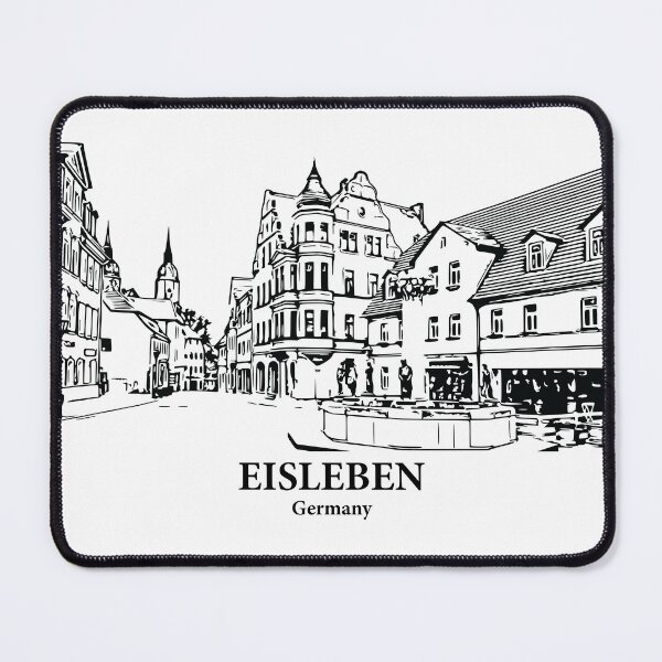 Item preview, Eisleben - Germany designed and sold by Lakeric Cityscapes.