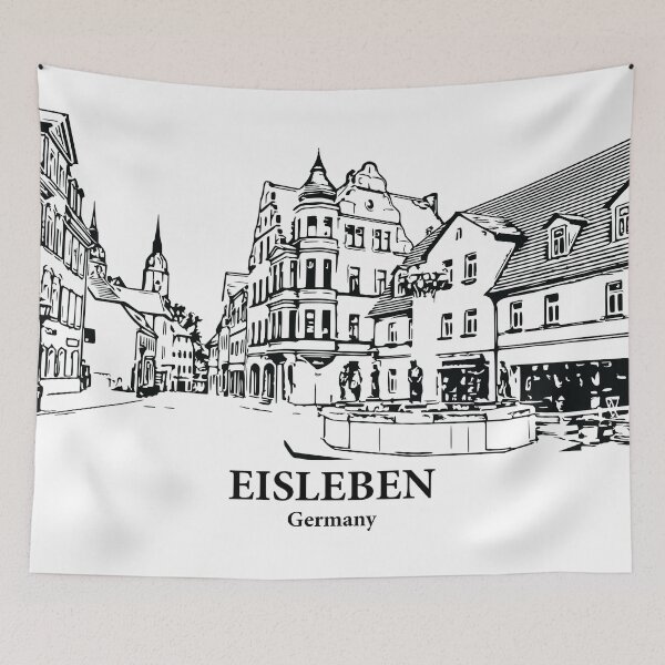 Item preview, Eisleben - Germany designed and sold by Lakeric Cityscapes.