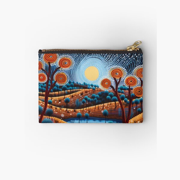 Item preview, Aboriginal Inspired Dot Art - Australian Winter Night designed and sold by GrinGalore.