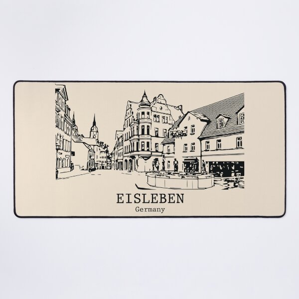 Item preview, Eisleben - Germany designed and sold by Lakeric Cityscapes.