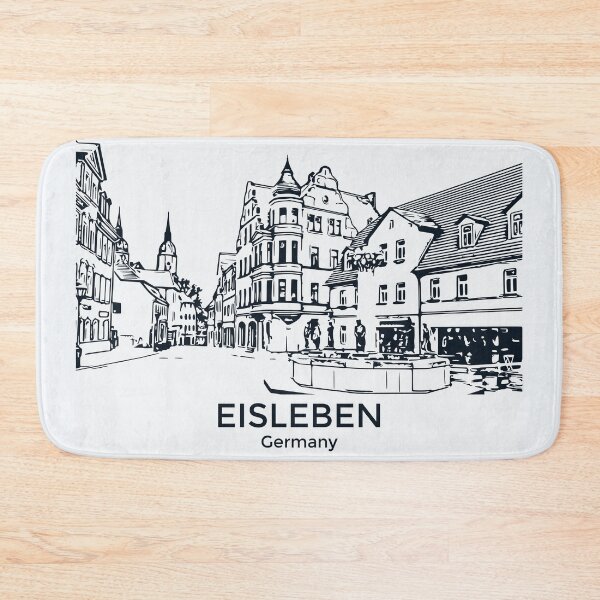 Item preview, Eisleben - Germany designed and sold by Lakeric Cityscapes.