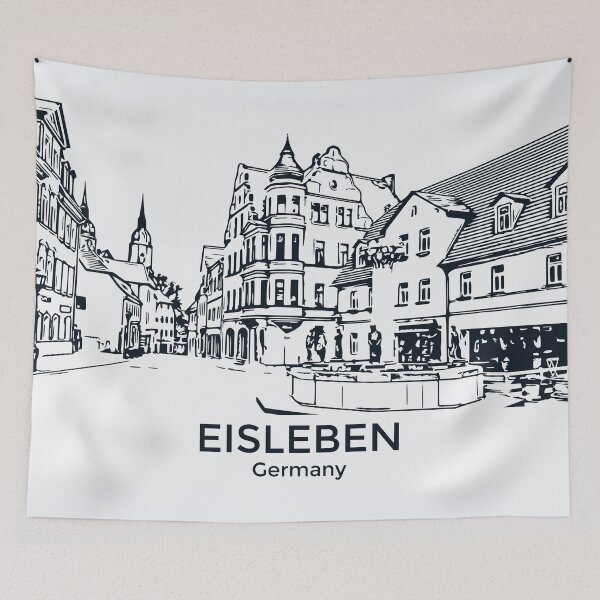 Item preview, Eisleben - Germany designed and sold by Lakeric Cityscapes.