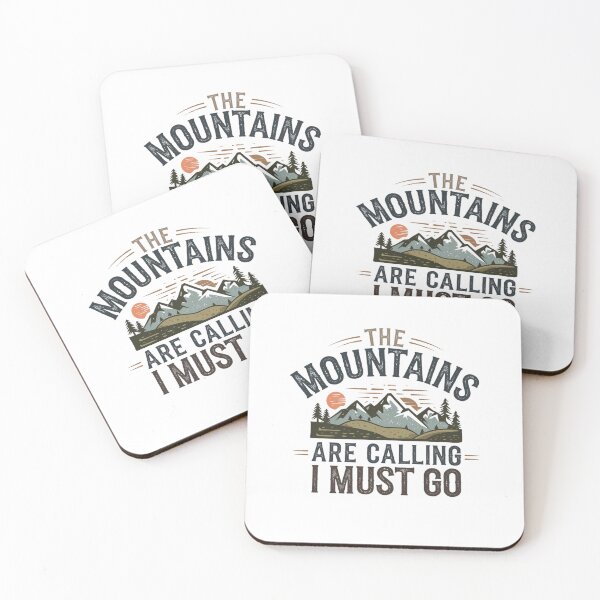 Item preview, The Mountains Are Calling And I Must Go designed and sold by Mateusz Majcherek.