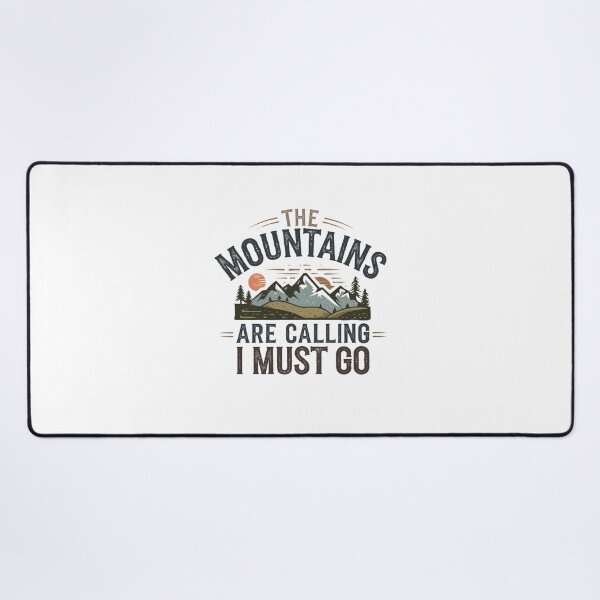 Item preview, The Mountains Are Calling And I Must Go designed and sold by Mateusz Majcherek.