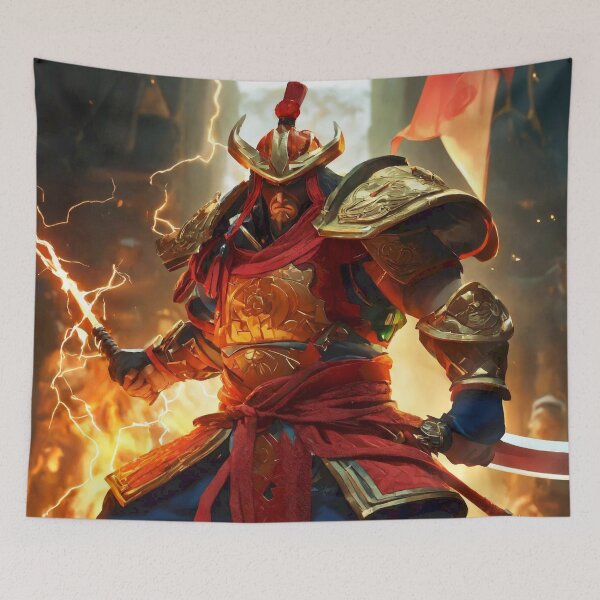 Item preview, Juggernaut Samurai Warrior – Dota 2 Art Print | Video Game Decor & Gamer Gift designed and sold by Dota2Dot..