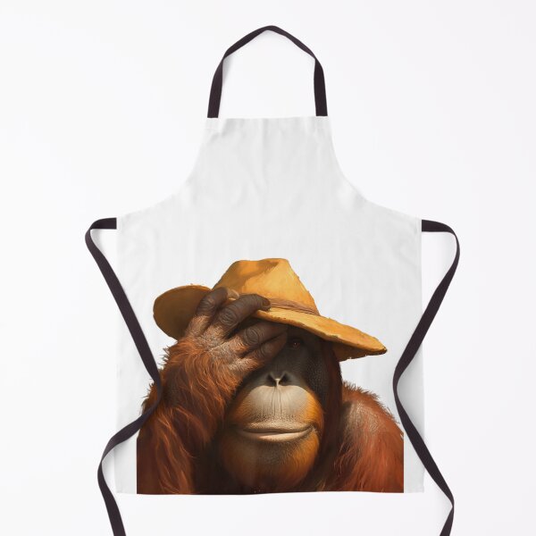 Item preview, Orangutan with hat designed and sold by SMARTKIT DESIGNAGENCY.