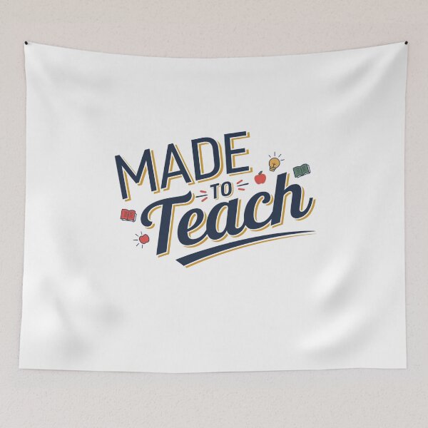Item preview, Made to Teach designed and sold by Mateusz Majcherek.