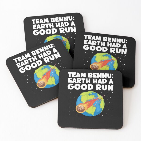 Item preview, Team Bennu: Earth Had a Good Run Funny Asteroid designed and sold by Dressed For  Duty.