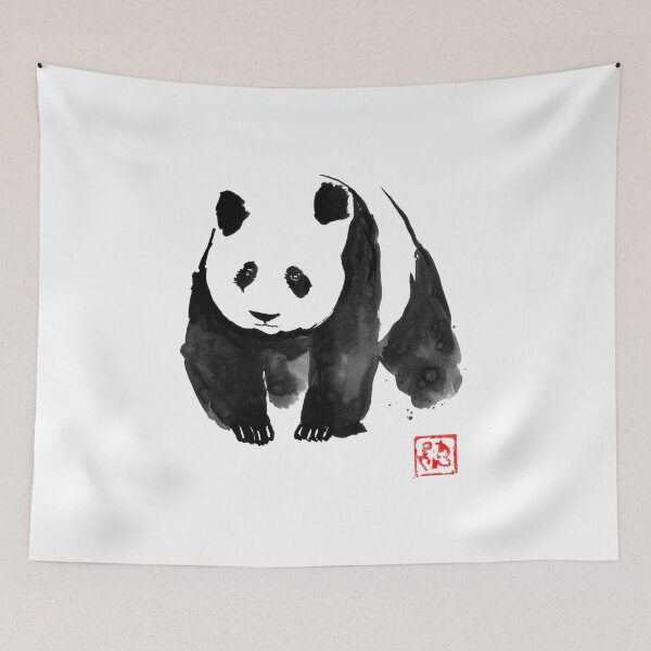 Item preview, panda walking designed and sold by pechane.