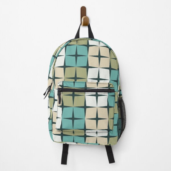Item preview, More retro tile vibes - cubist (mid-century pattern) designed and sold by Evie Gerontis.