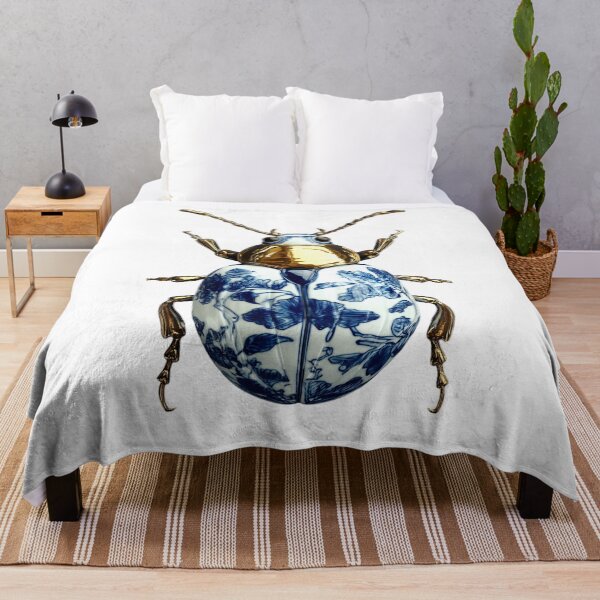 Item preview, Porcelain Beetle designed and sold by NomadicDreamer.
