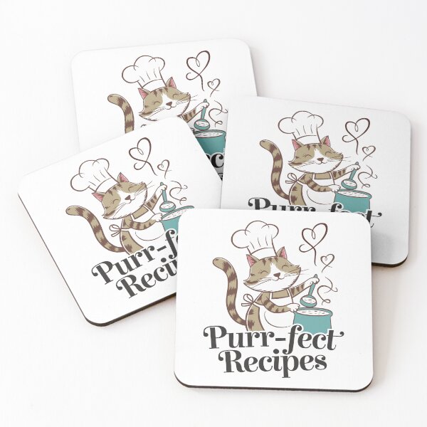 Item preview, Purr-fect Recipes designed and sold by PaleWhaleStudio.