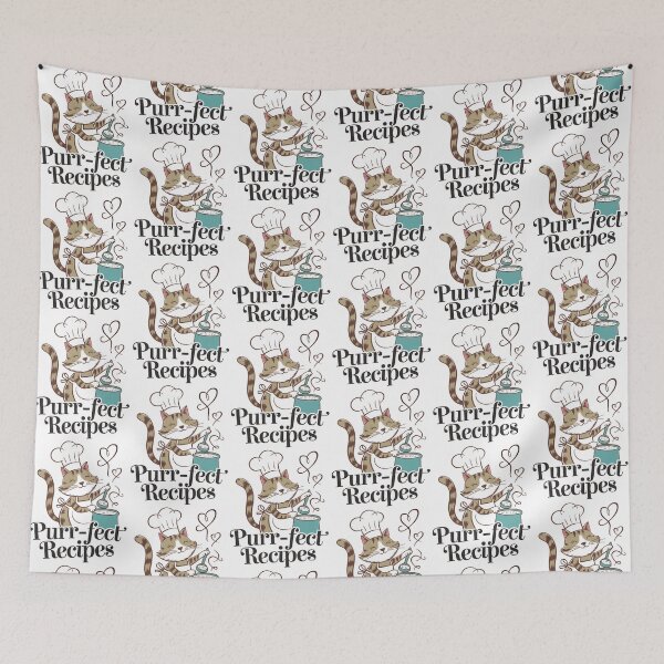 Item preview, Purr-fect Recipes designed and sold by PaleWhaleStudio.