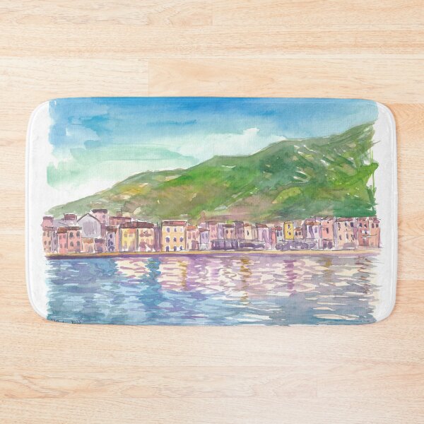 Item preview, Giglio Port Reflections Italy’s Sunlit Coastal Haven designed and sold by artshop77.