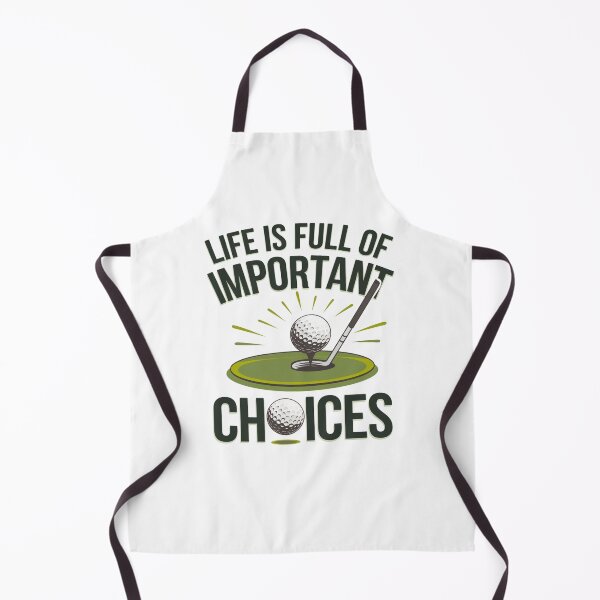 Item preview, Life is Full of Important Choices Golf designed and sold by Mateusz Majcherek.