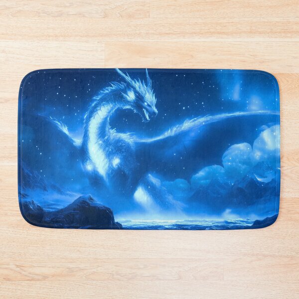 Item preview, Blue Arctic Dragon Spirit designed and sold by ACastilloArt.