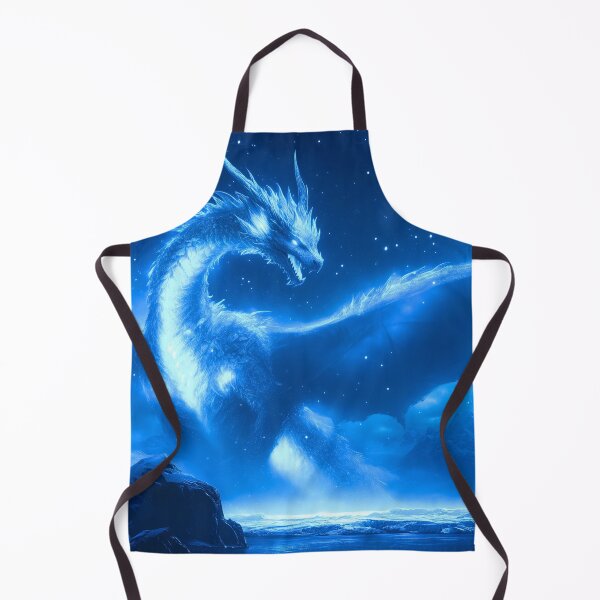 Item preview, Blue Arctic Dragon Spirit designed and sold by ACastilloArt.