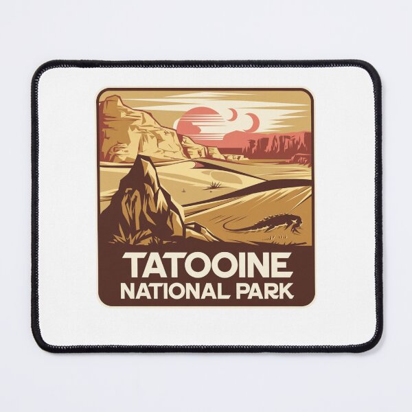 Item preview, Tatooine National Park designed and sold by Mateusz Majcherek.