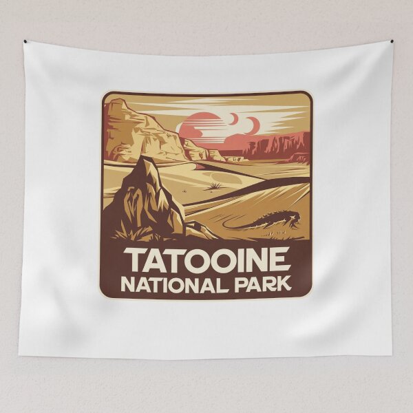 Item preview, Tatooine National Park designed and sold by Mateusz Majcherek.