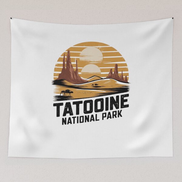 Item preview, Tatooine National Park designed and sold by Mateusz Majcherek.