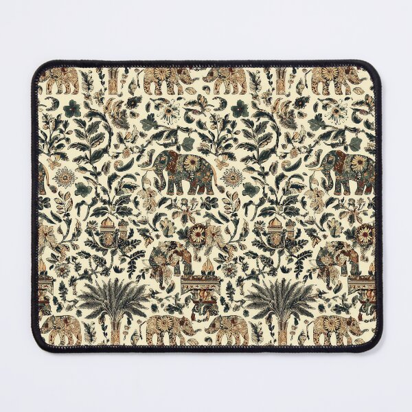 Item preview, Stylized Latvian patterns with elephants and plants designed and sold by Piotrek0001.